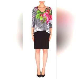 Joseph Ribkoff layered dress